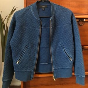 J.Crew Quilted Bomber Jacket